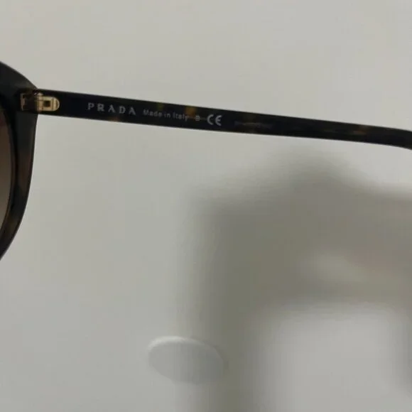 Prada Black Cat Eye Acetate Sunglasses with Case - Picture 7 of 7